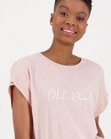 Old Khaki Women's Bobbi T-Shirt -  pink