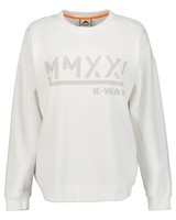K-Way MMXXI Women's Eva Sweat -  white