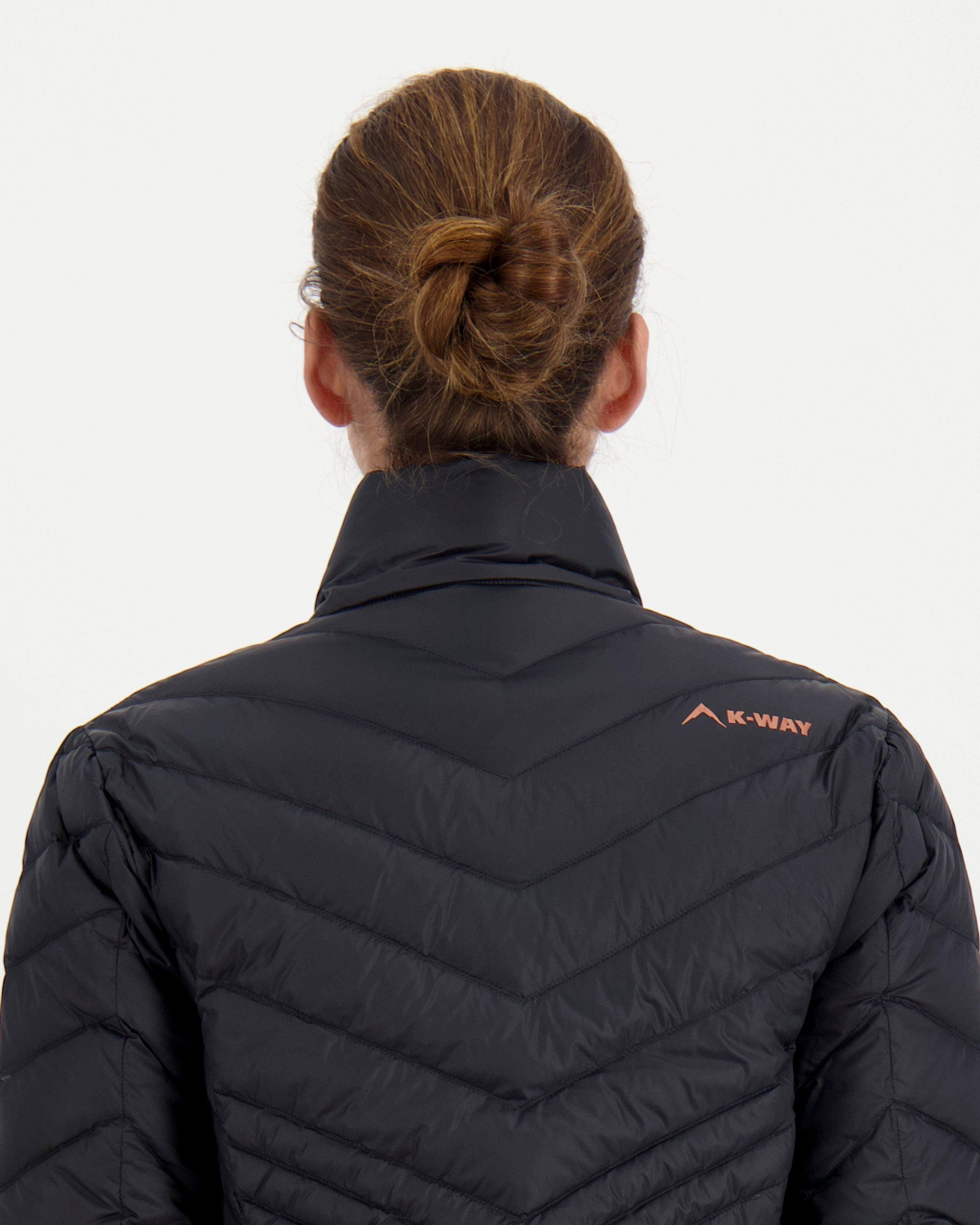 K-Way Women's Robin Down Jacket -  Black