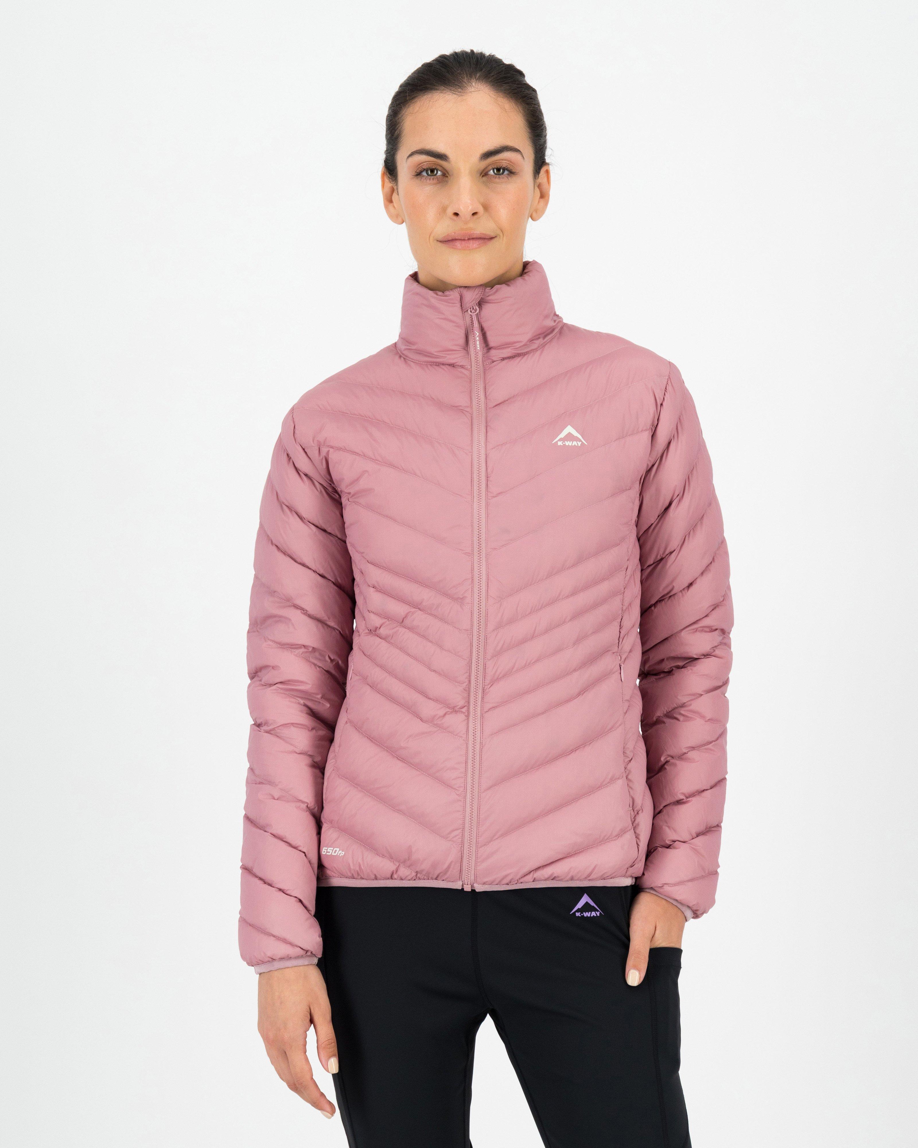 K-Way Women's Robin Down Jacket -  Mauve