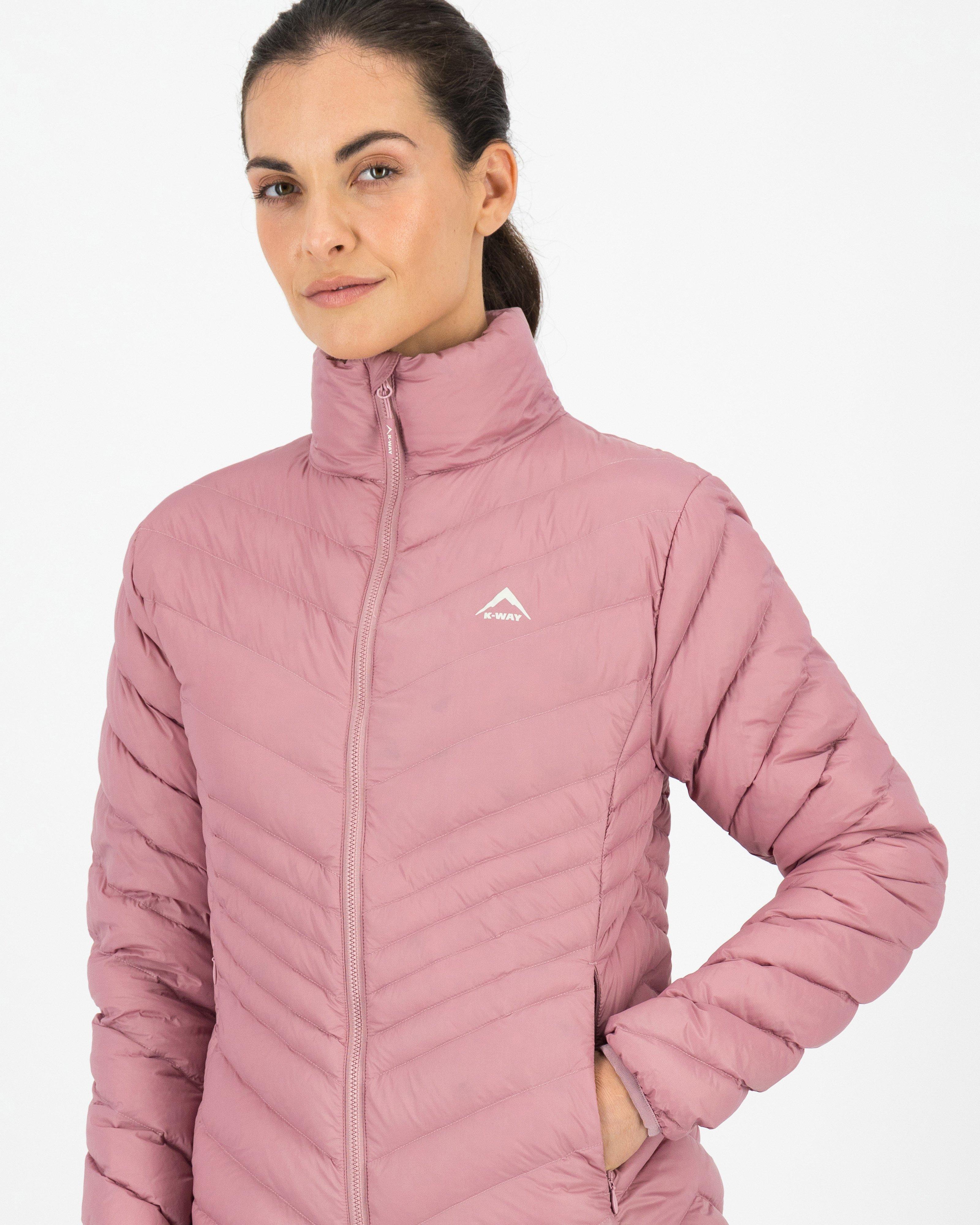 K-Way Women's Robin Down Jacket -  Mauve