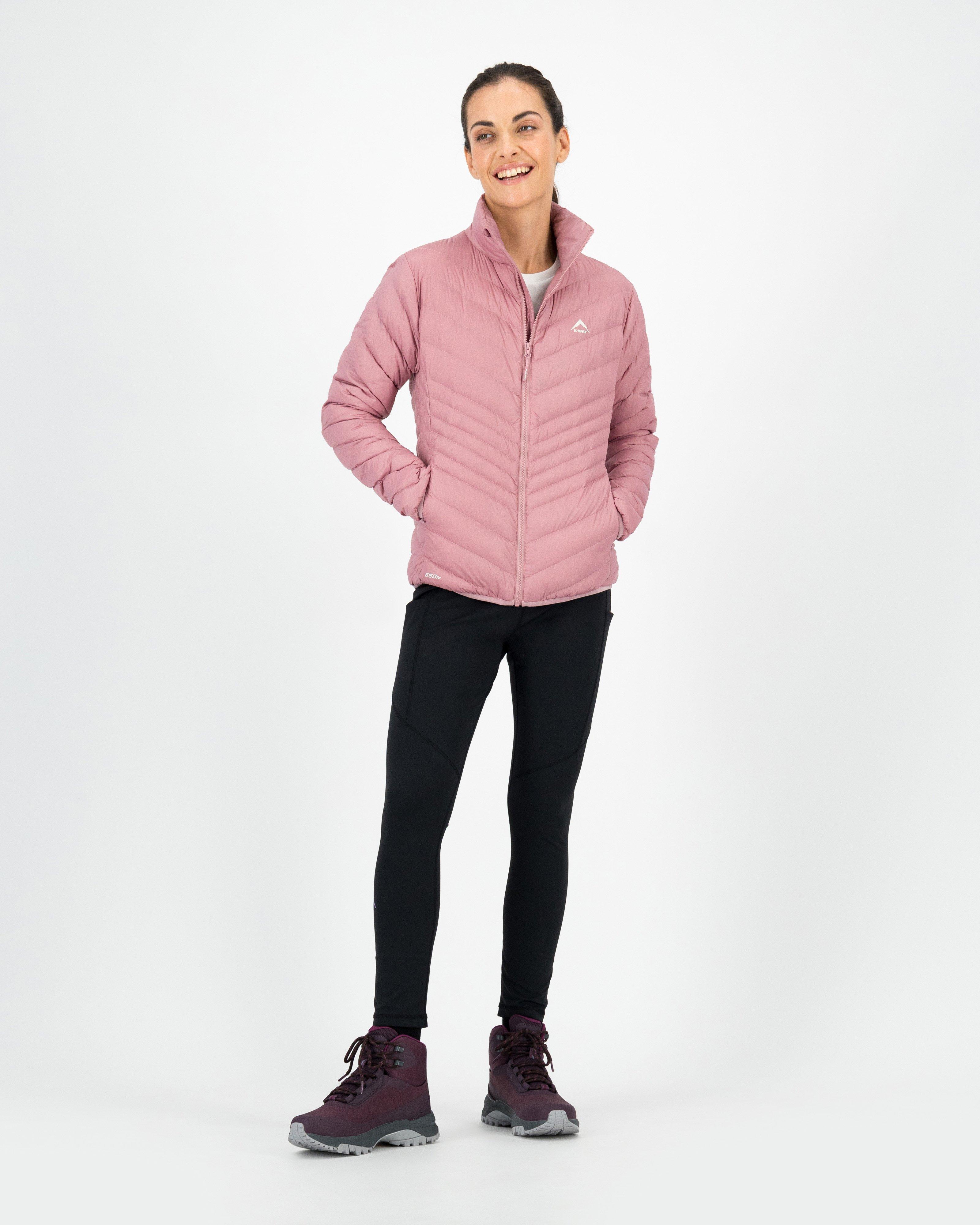 K-Way Women's Robin Down Jacket -  Mauve