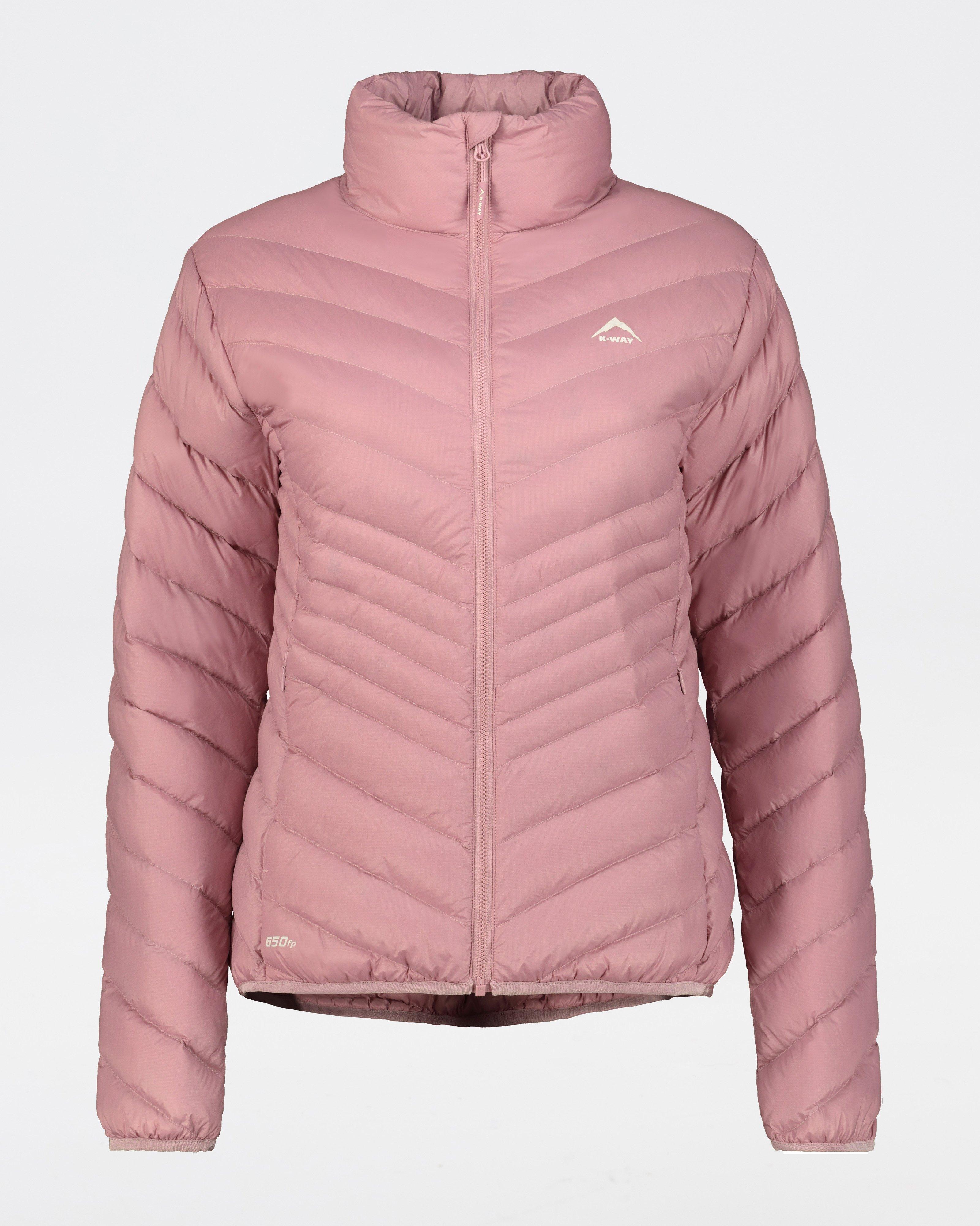 K-Way Women's Robin Down Jacket -  Mauve