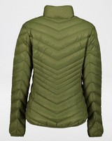 K-Way Robin Recycled down Jacket -  olive