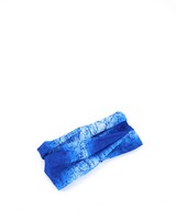 Old Khaki Watercolour Multi-Scarf  -  blue
