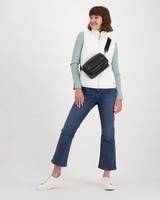 Old Khaki Women's Melina Reversible Puffer Vest -  milk
