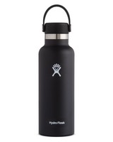 Hydro Flask Standard Mouth with-Flex Cap 18oz/532ml -  black