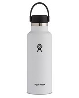 Hydro Flask Standard Mouth with-Flex Cap 18oz/532ml -  white