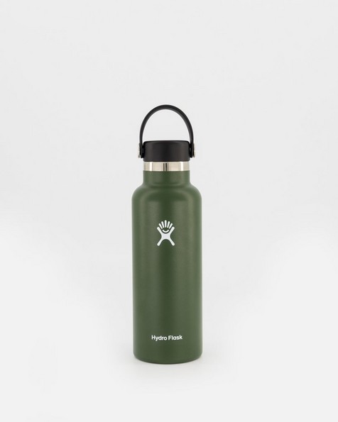 Hydro Flask Standard Mouth With Flex Cap 532ml -  olive