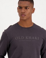 Old Khaki Men's Frey Sweater -  charcoal