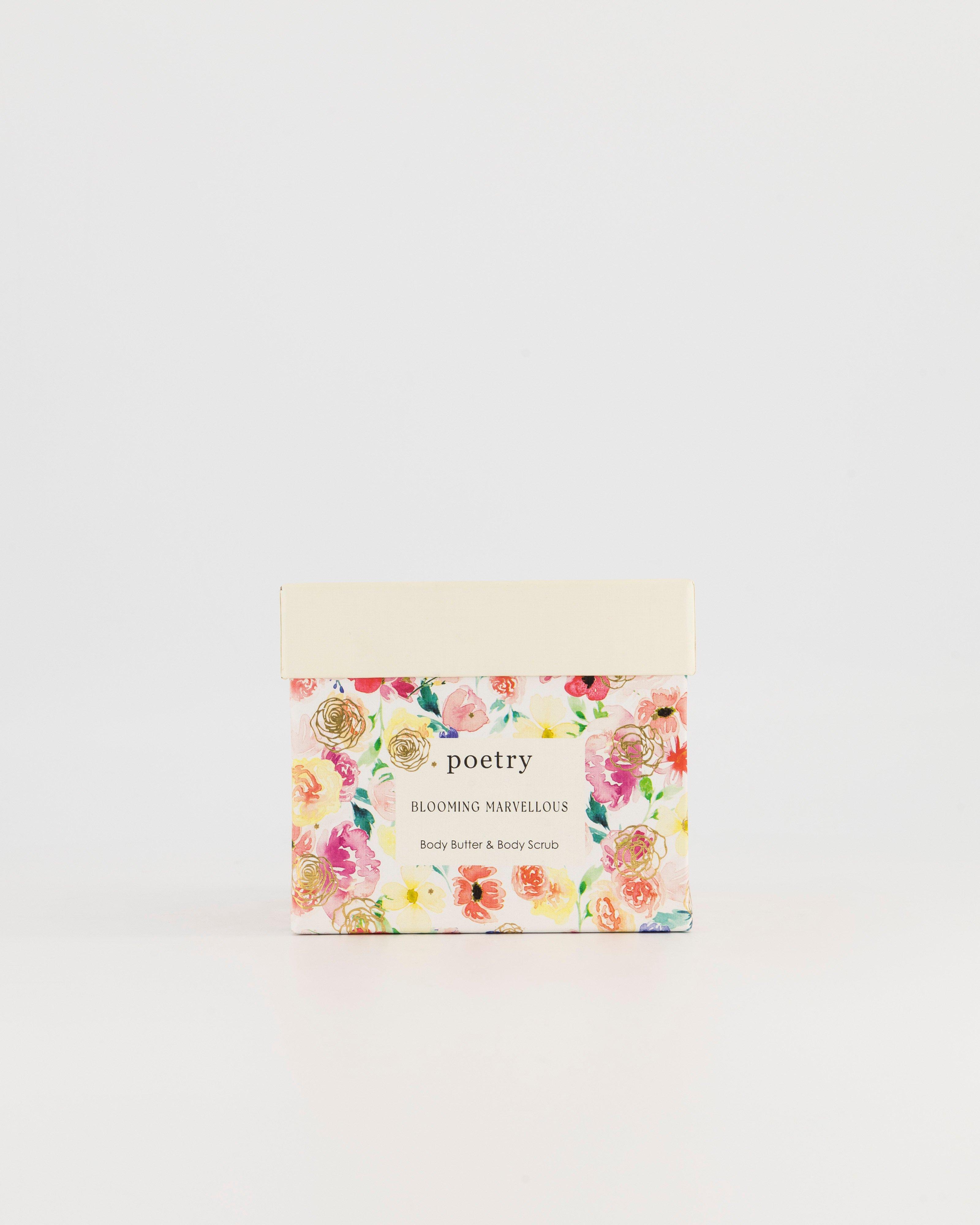 Blooming Marvelous Body Butter-Body Scrub Gift Set -  Assorted