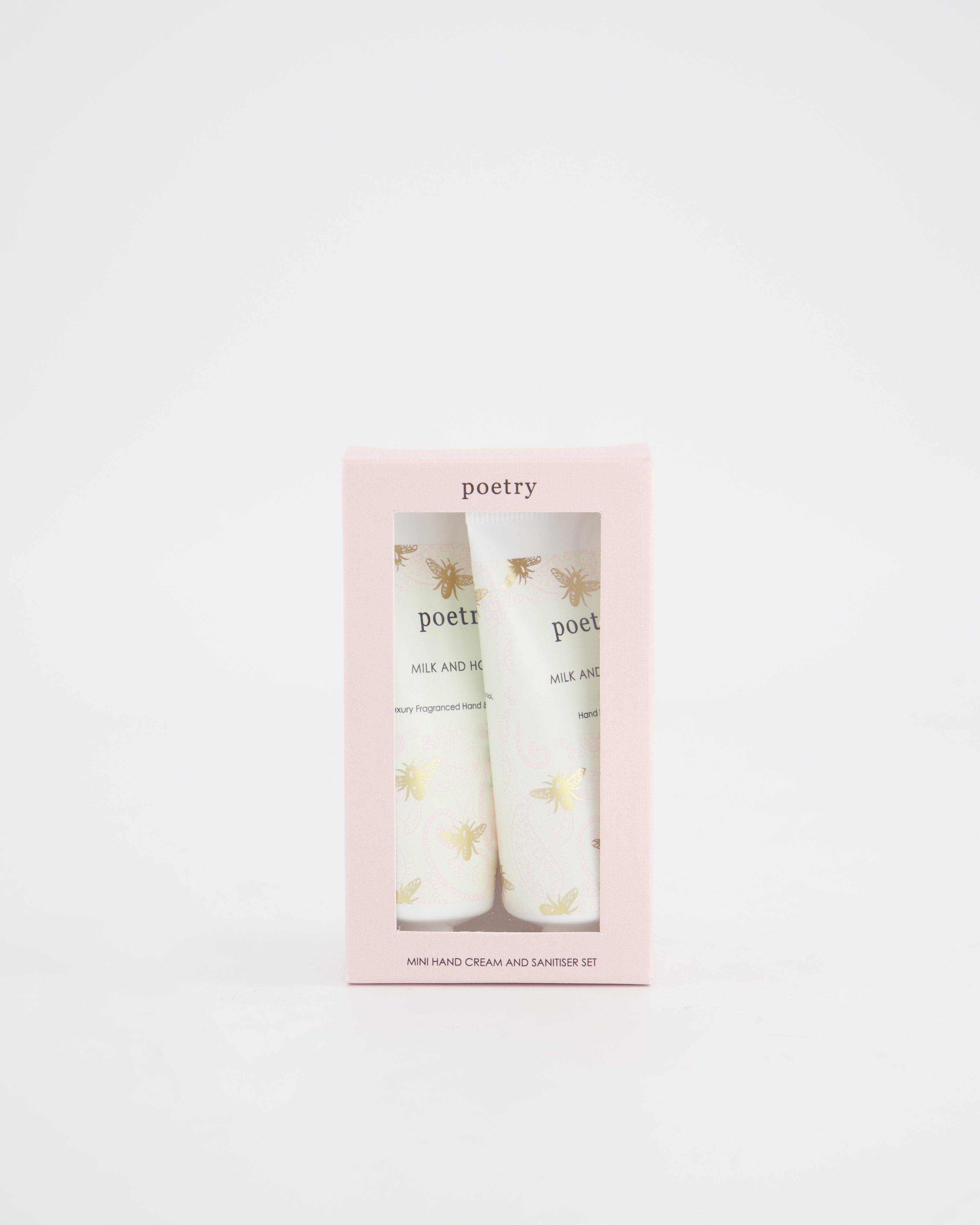 Milk & Honey Hand & Nail Cream with Sanitizer Poetry Clothing Store