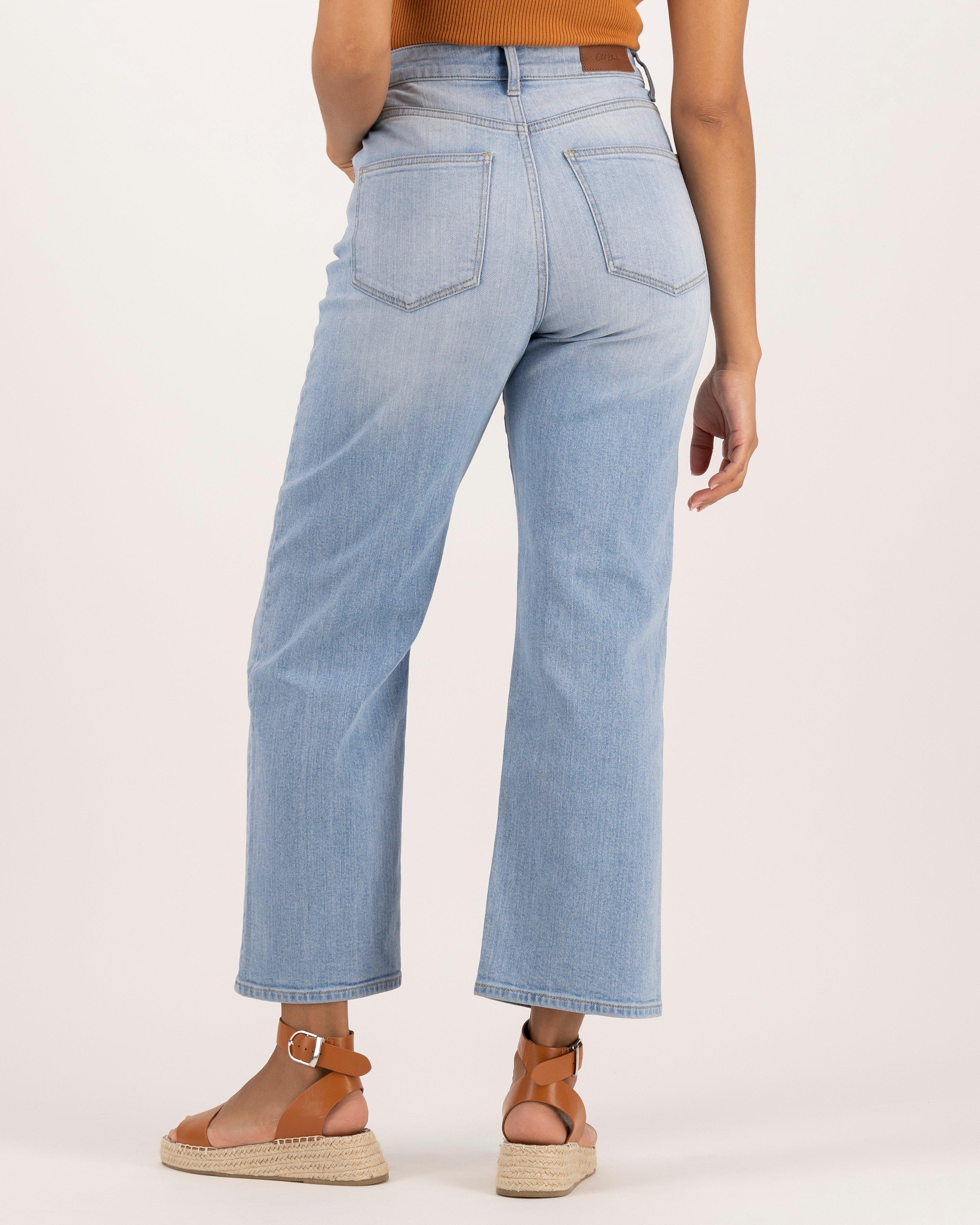 Hannah Crop Flare Jeans