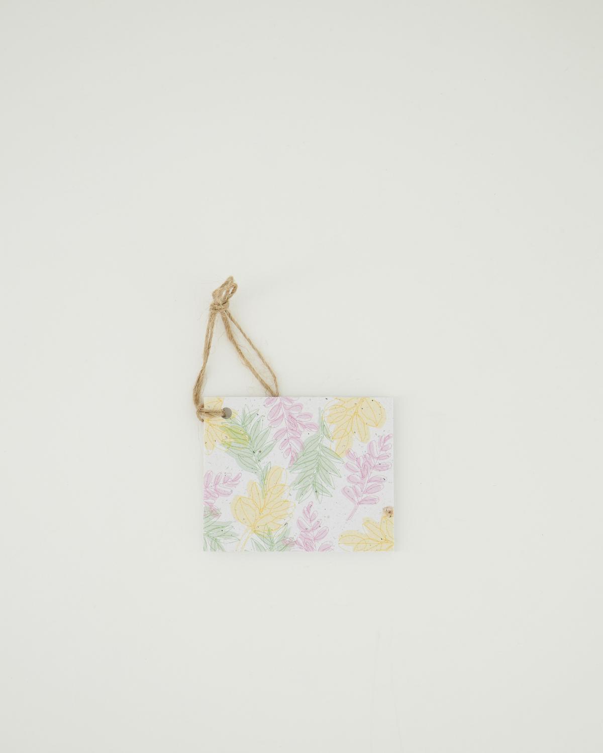 Watercolour Fern Tag -  Assorted
