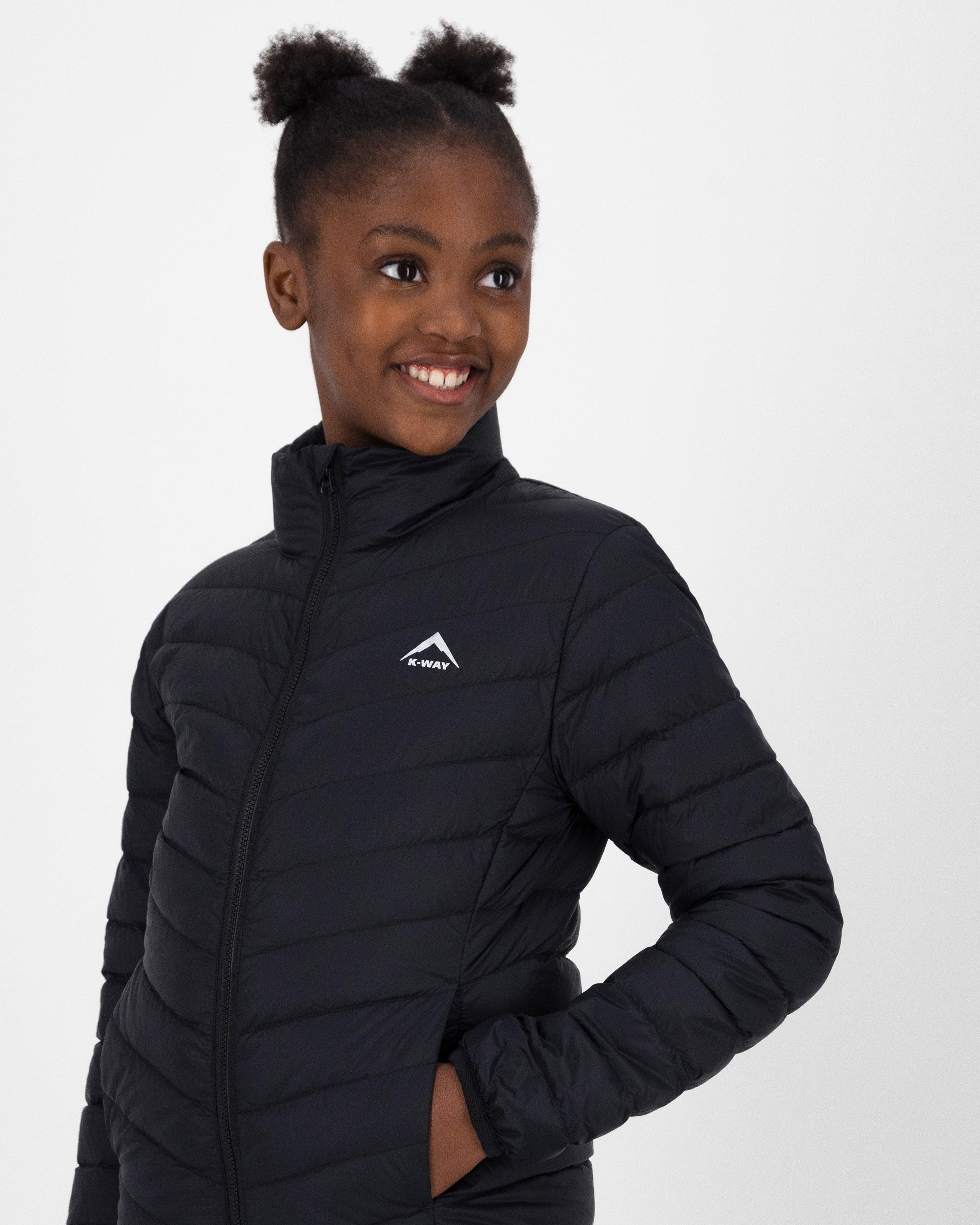 K-Way K-lite Youth Down jacket Girls -  Black