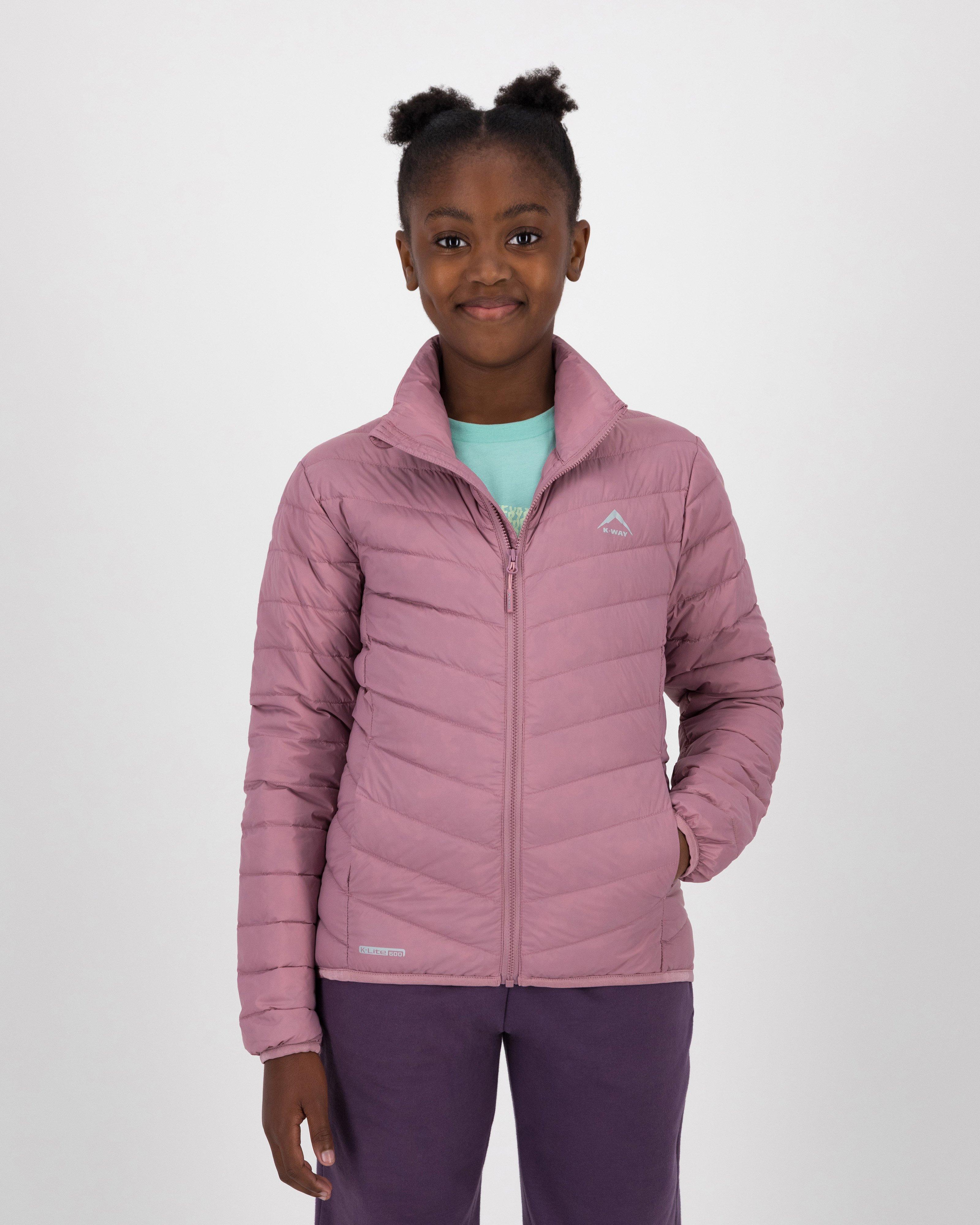 K-Way K-lite Youth Down Jacket -  Mauve