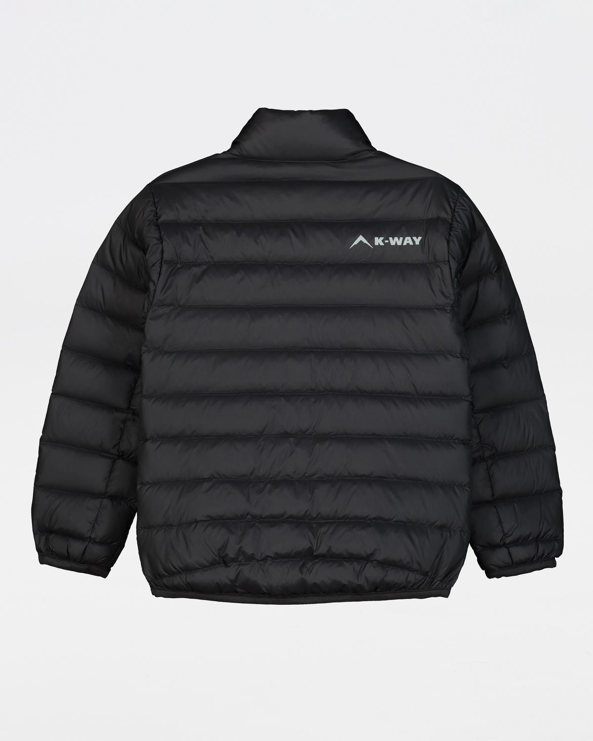 K-Way K-Lite Kids Down Jacket -  Black