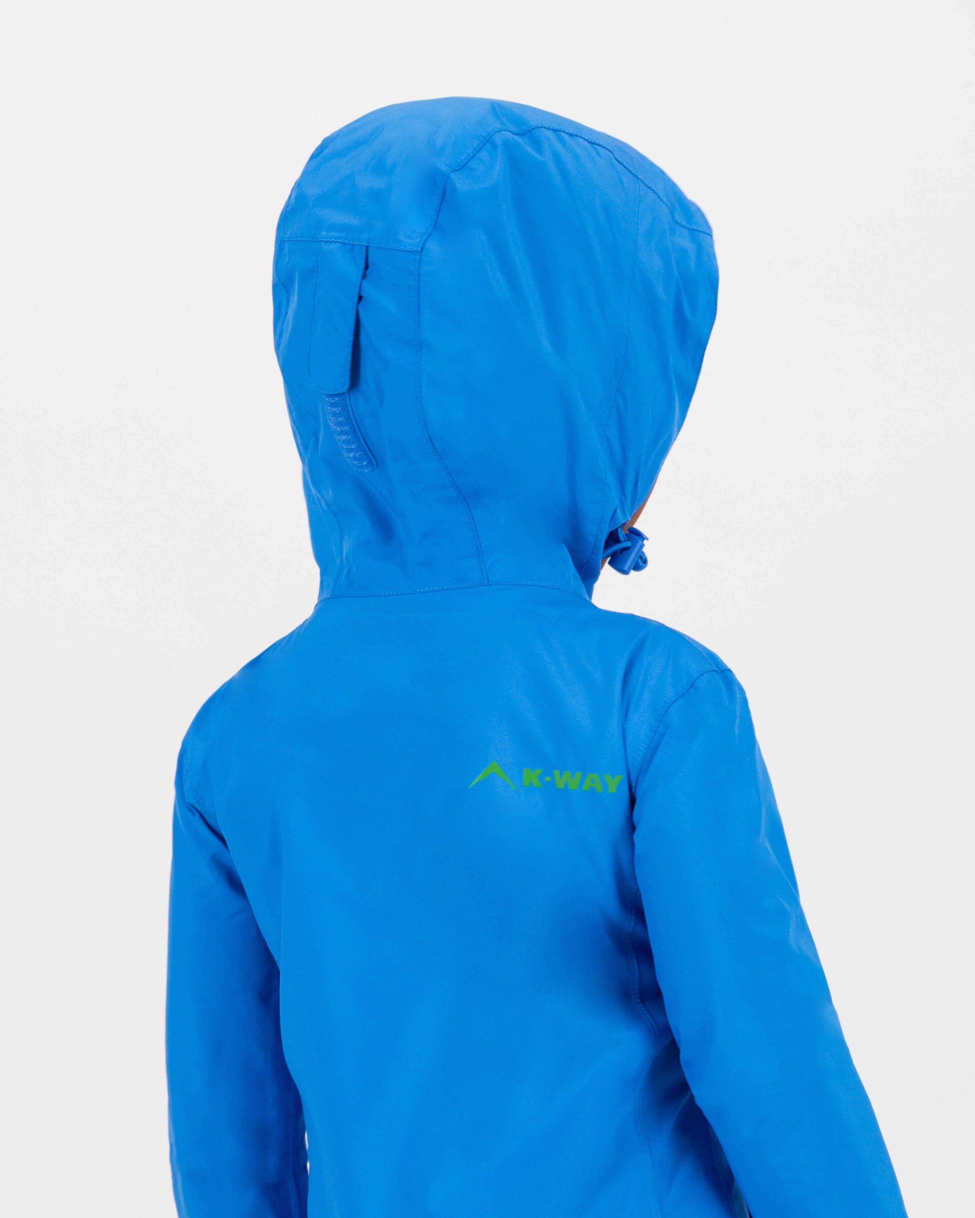 K-Way Kids Puddle Waterproof Jacket Boys -  Cobalt