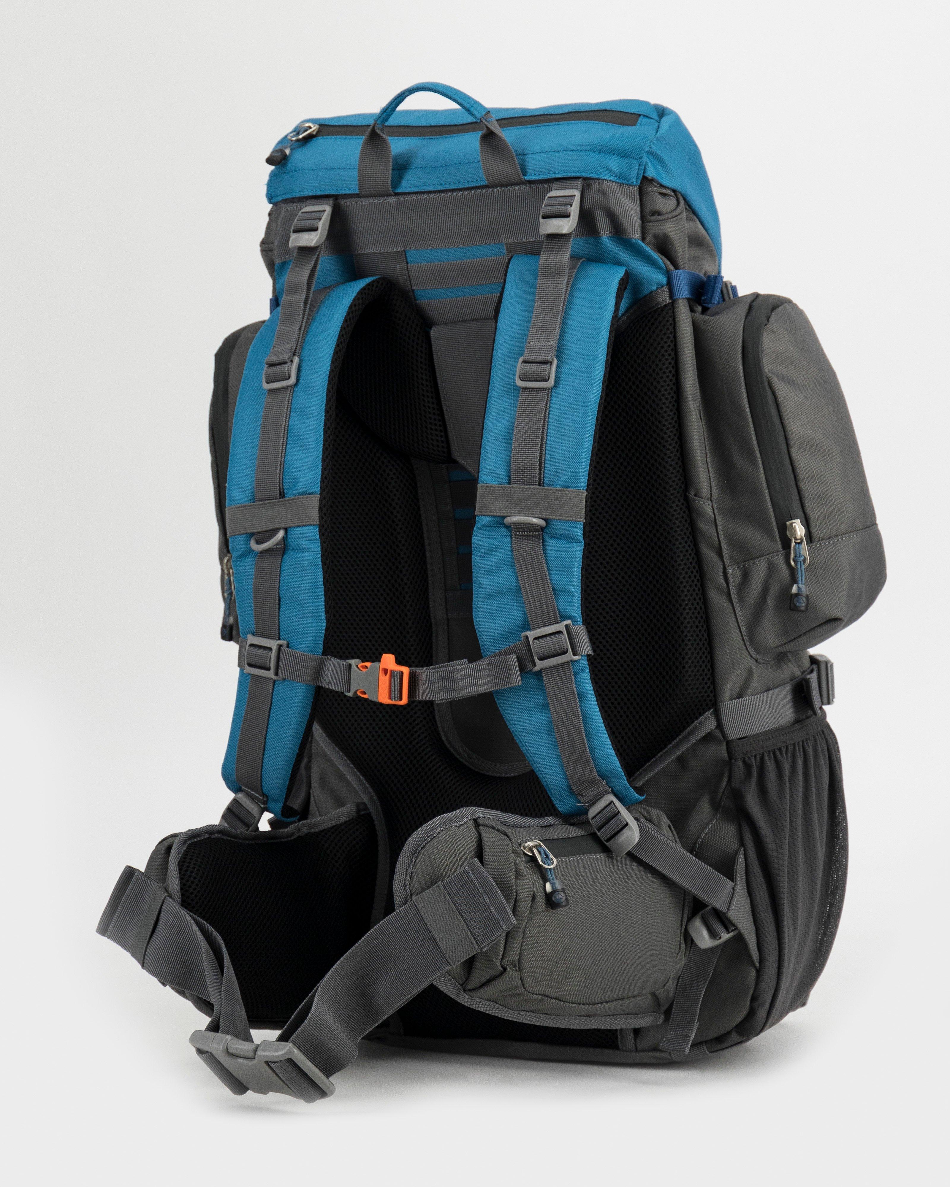 K-Way Hiker 50L + 10L Hiking Pack -  Blue