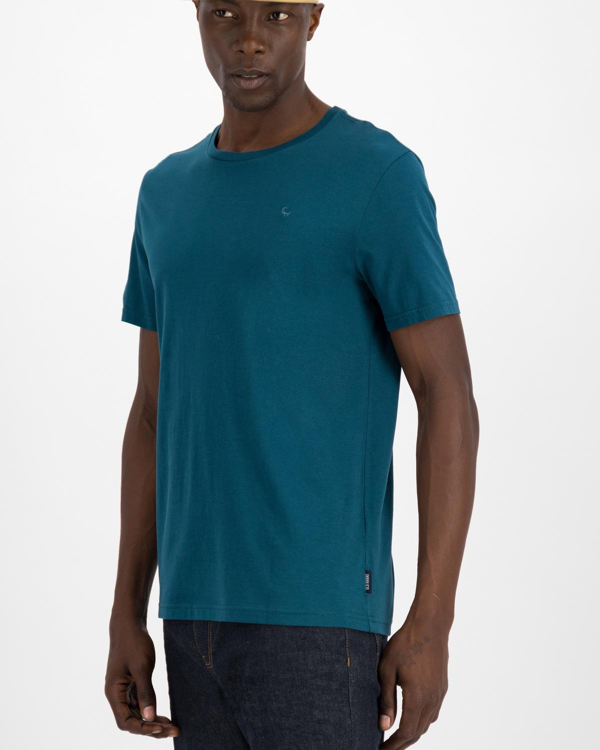 Men's Nick Standard Fit T-Shirt -  Bottle Green
