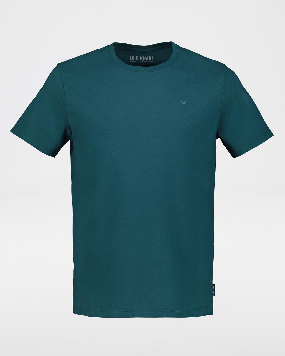 Men's Nick Standard Fit T-Shirt -  Bottle Green