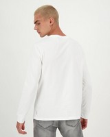 Old Khaki Men's Niall Long-Sleeve Relaxed Fit T-Shirt -  white