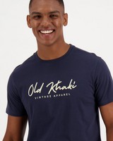 Old Khaki Men's Shane T-Shirt -  navy