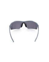 K-Way Sports Half Rim Rectangular Wrap Sunglasses -  darkcharcoal