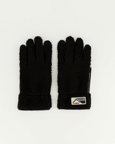 K-Way MMXI Sherpa Gloves -  black