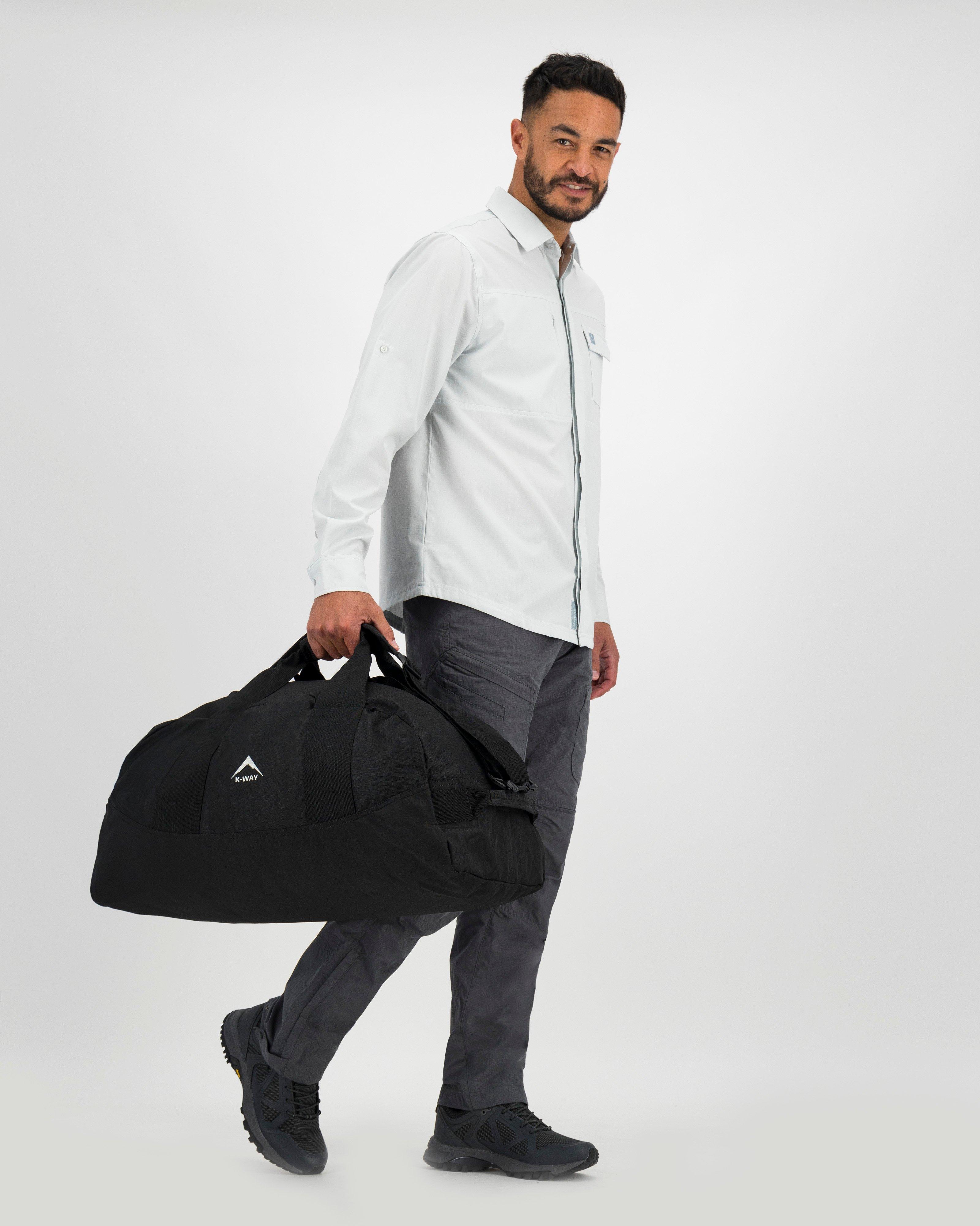 K-Way ECO EVO Medium Duffel Bag - 60L -  Black