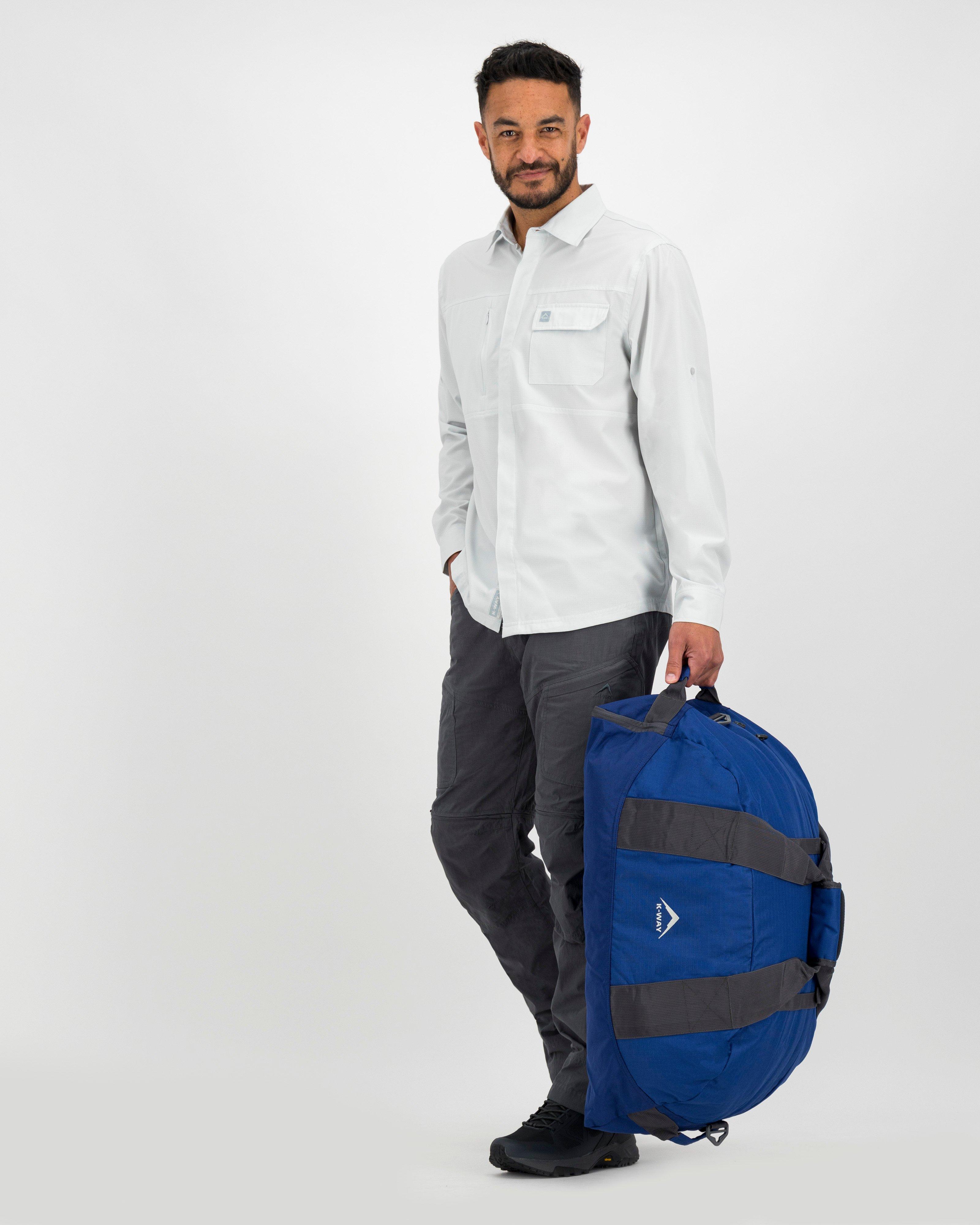 K-Way ECO EVO Medium Duffel Bag - 60L -  Blue