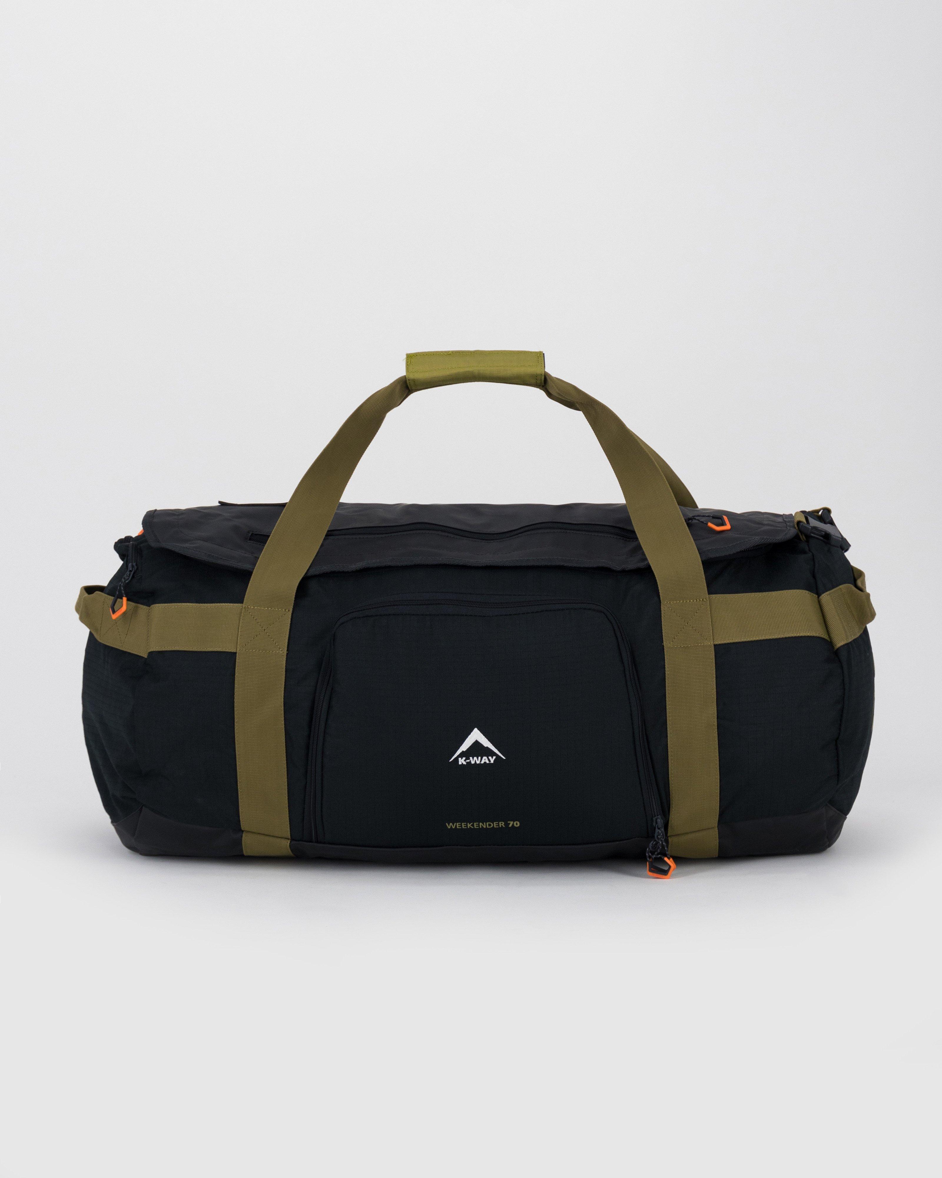 K-Way Weekender Duffel Bag - 100L -  Khaki