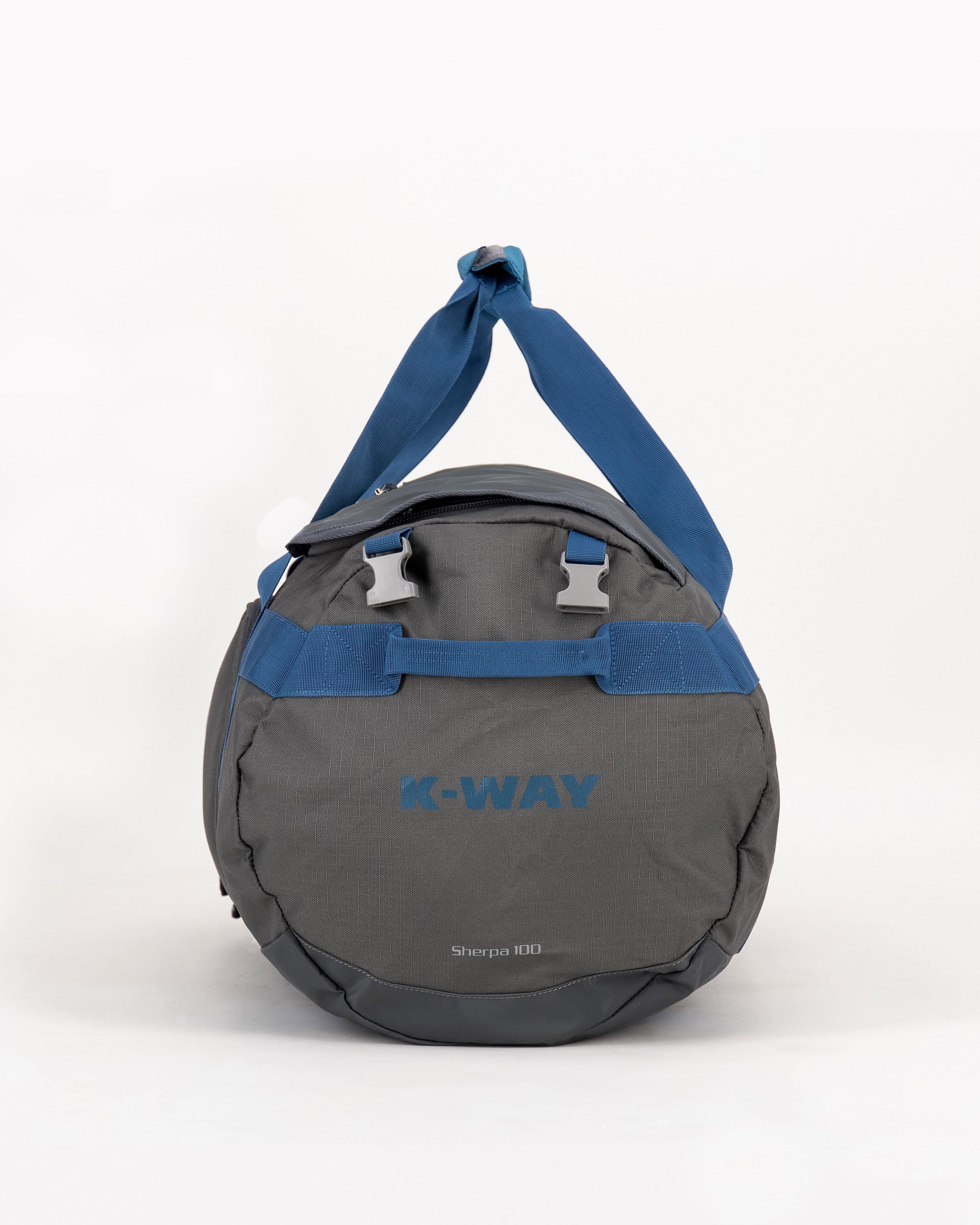 K-Way Weekender Duffel Bag -  Blue