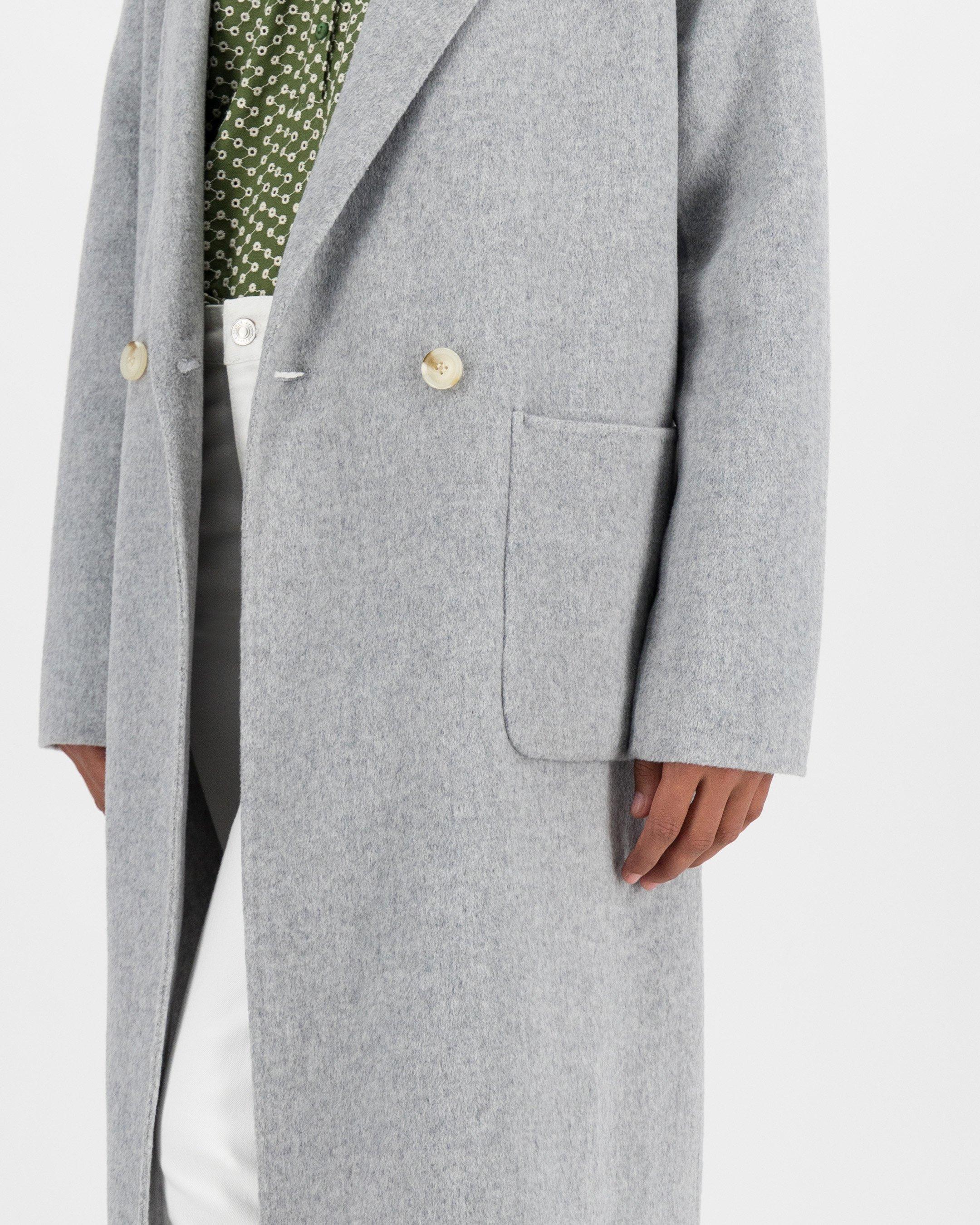 Sia Wool Blend Coat -  Grey