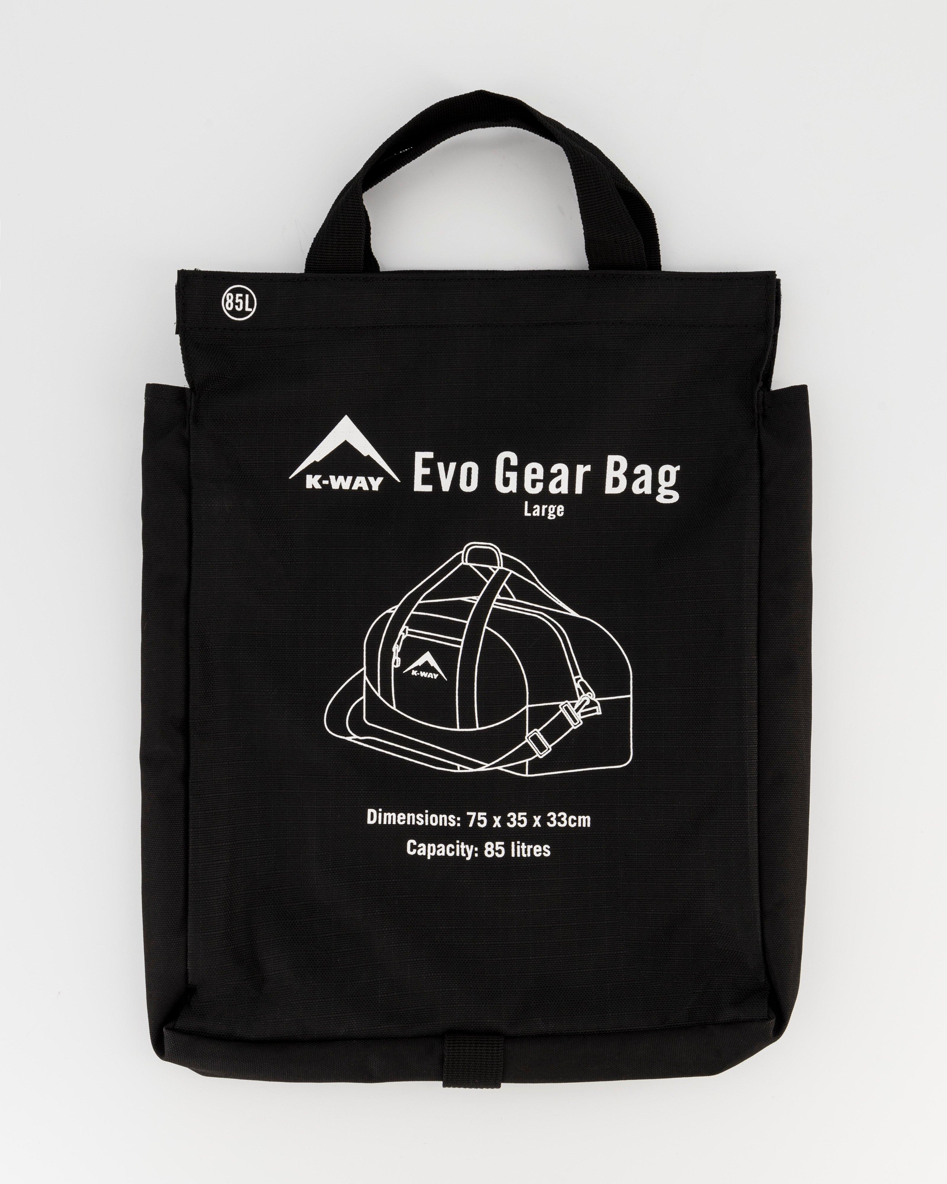 K-Way ECO EVO Large Gear Bag - 85L -  Black