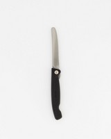 Victorinox Swiss Classic Foldable Serrated Paring Knife Black 11 cm -  black