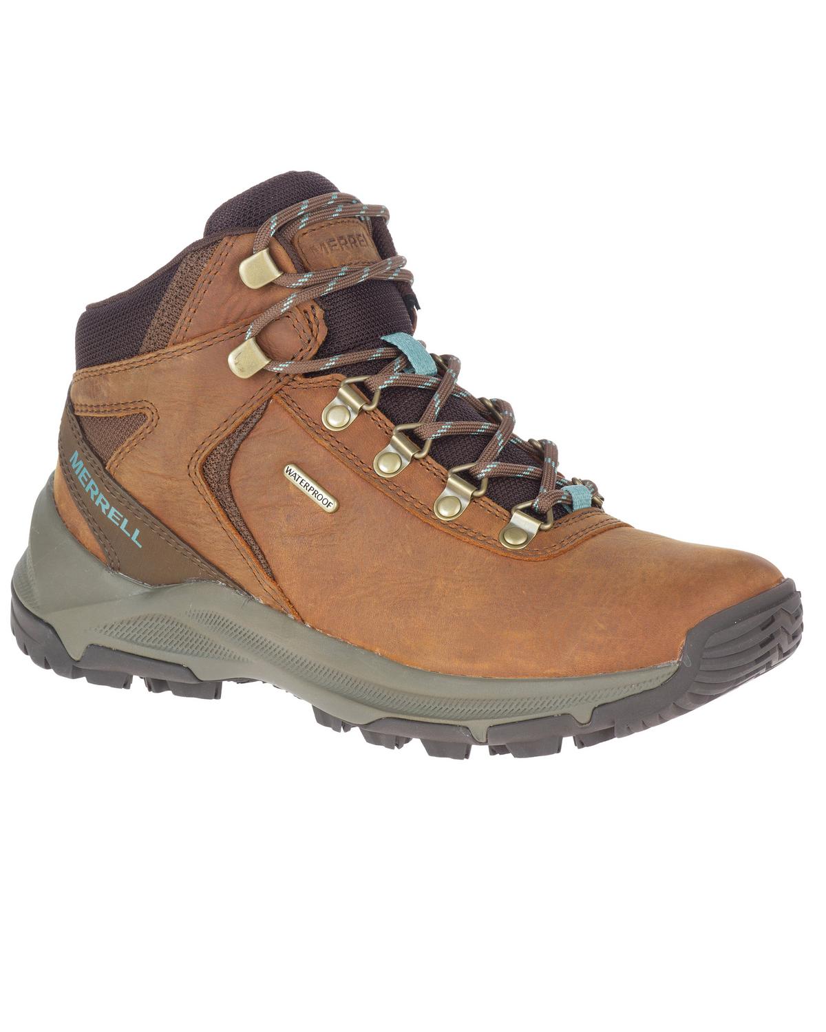 Merrell Women’s Erie Mid LTR Waterproof Hiking Boots -  Brown