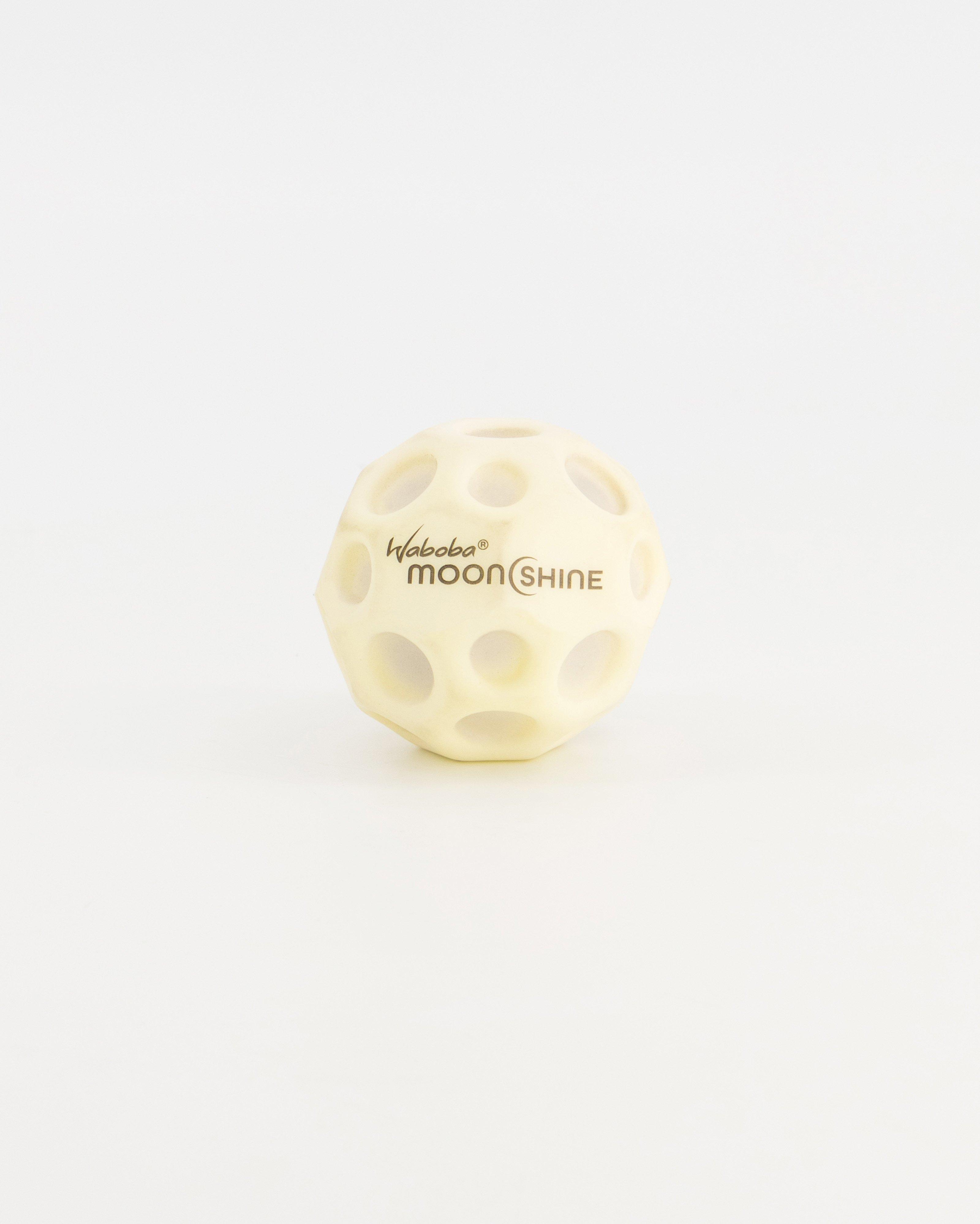 Waboba Moonshine Ball - Balle Lumineuse Rebondissante - Stroboscope Blanc - Jeu Nuit Et Extérieur