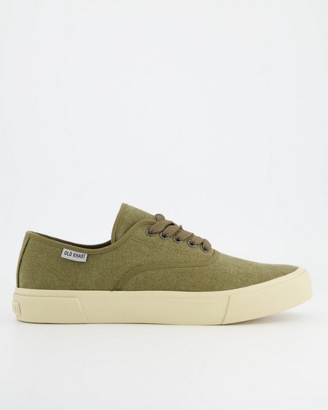Old Khaki Men's Axel Canvas Sneakers -  olive
