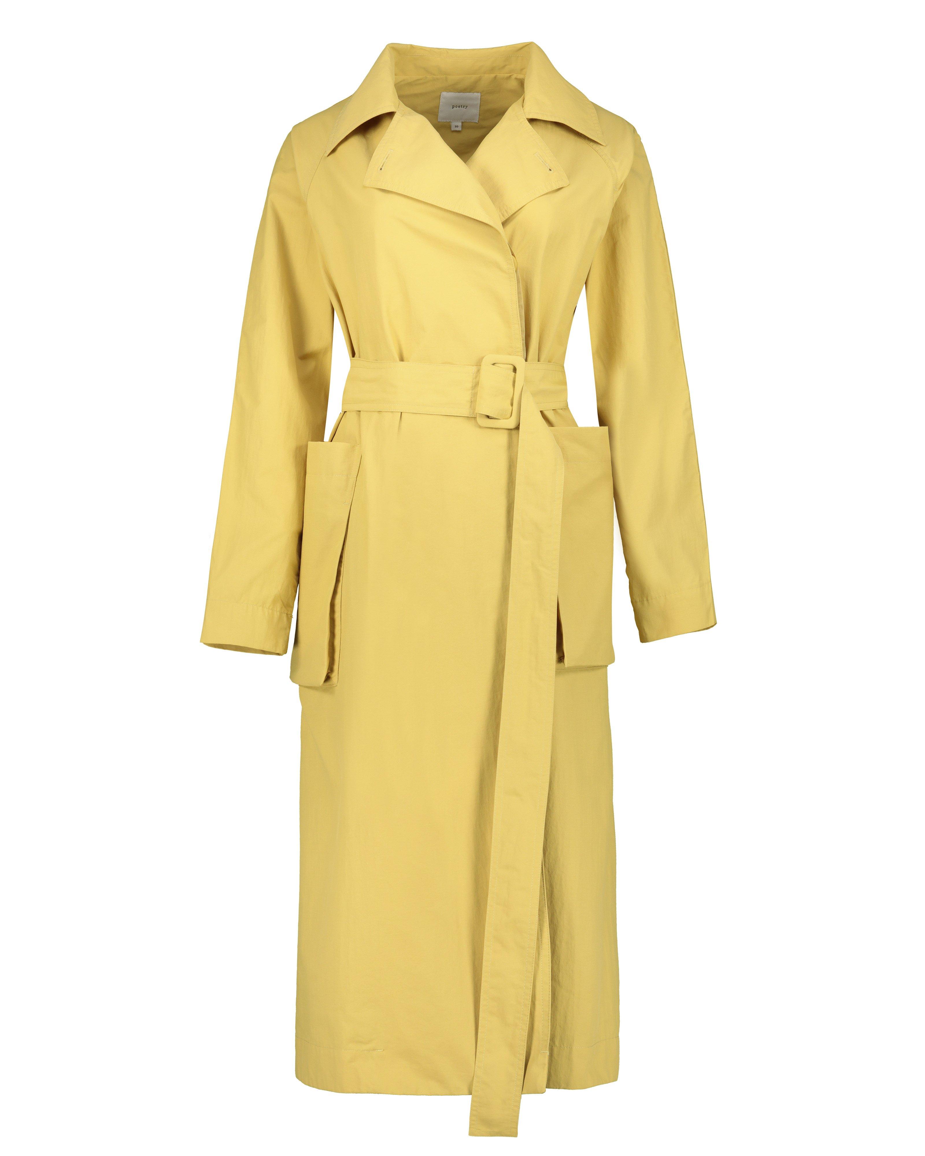 Tony Trench Coat -  Yellow