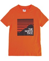 The North Face Youth s-s Block Tee Boys -  red