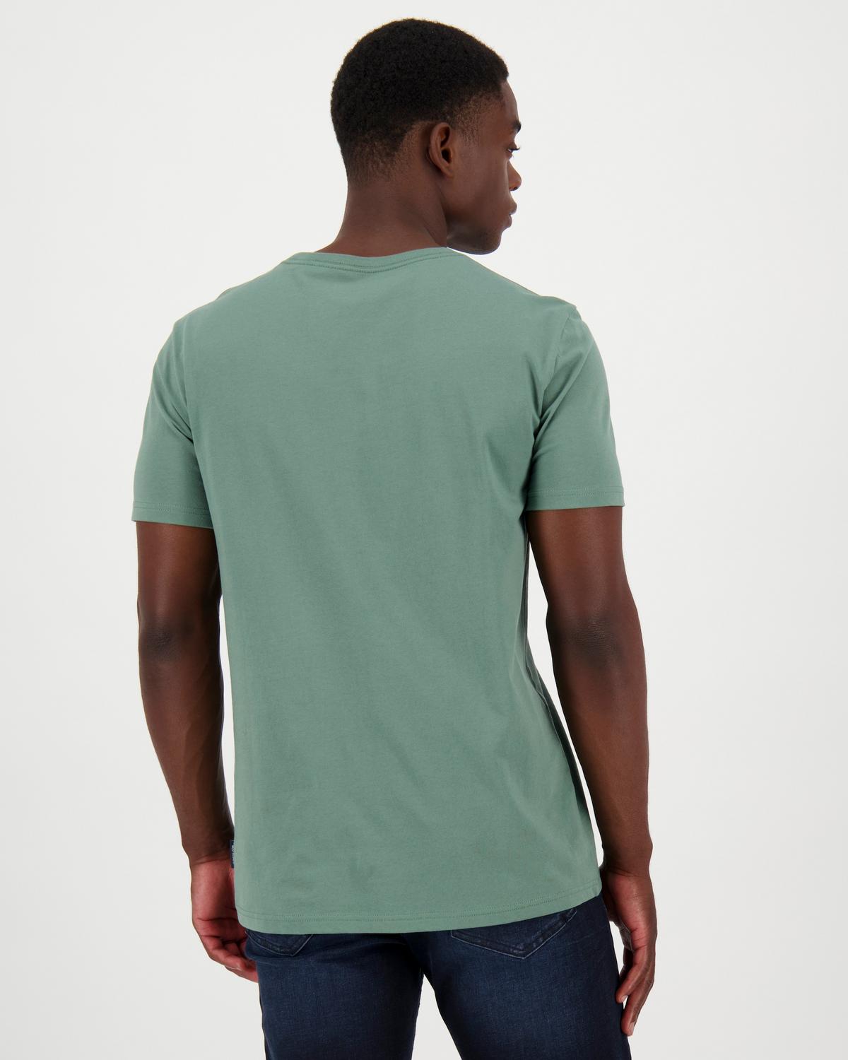 Old Khaki Men's Nick Standard Fit T-Shirt -  Green