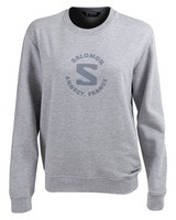 Salomon Women's World Pullover Sweat -  grey