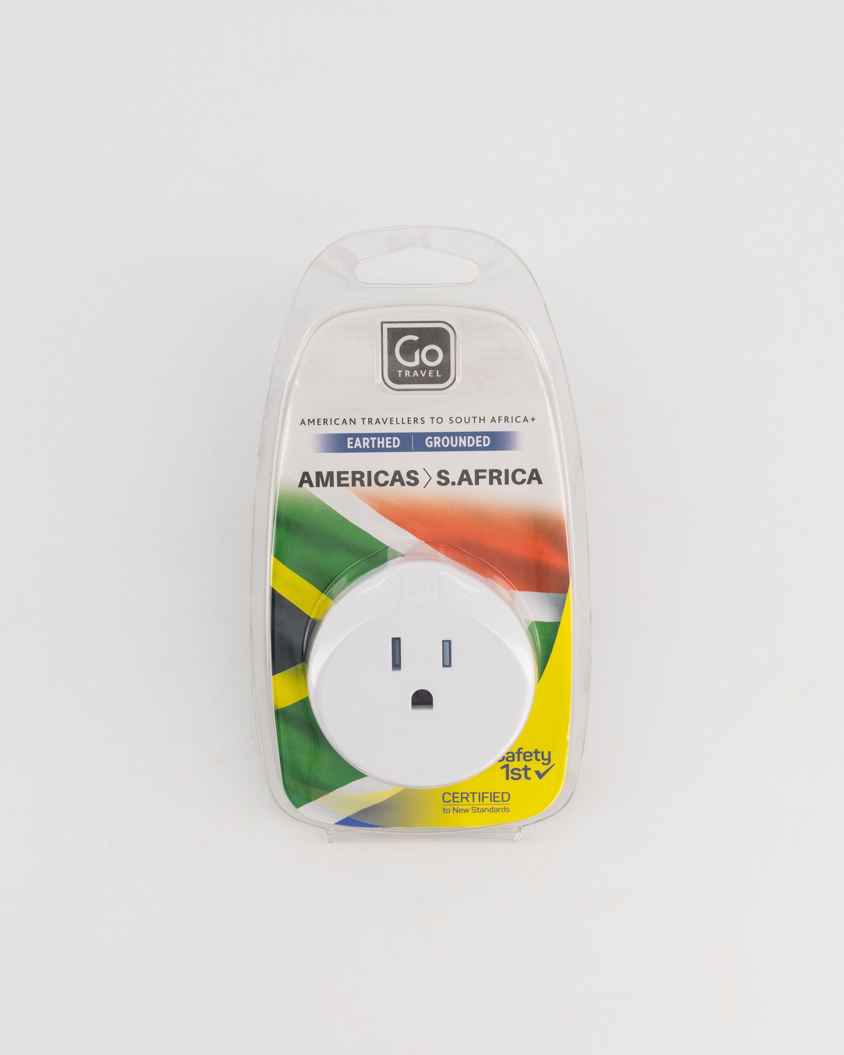 Go Travel USA-SA Adaptor Plug -  Assorted