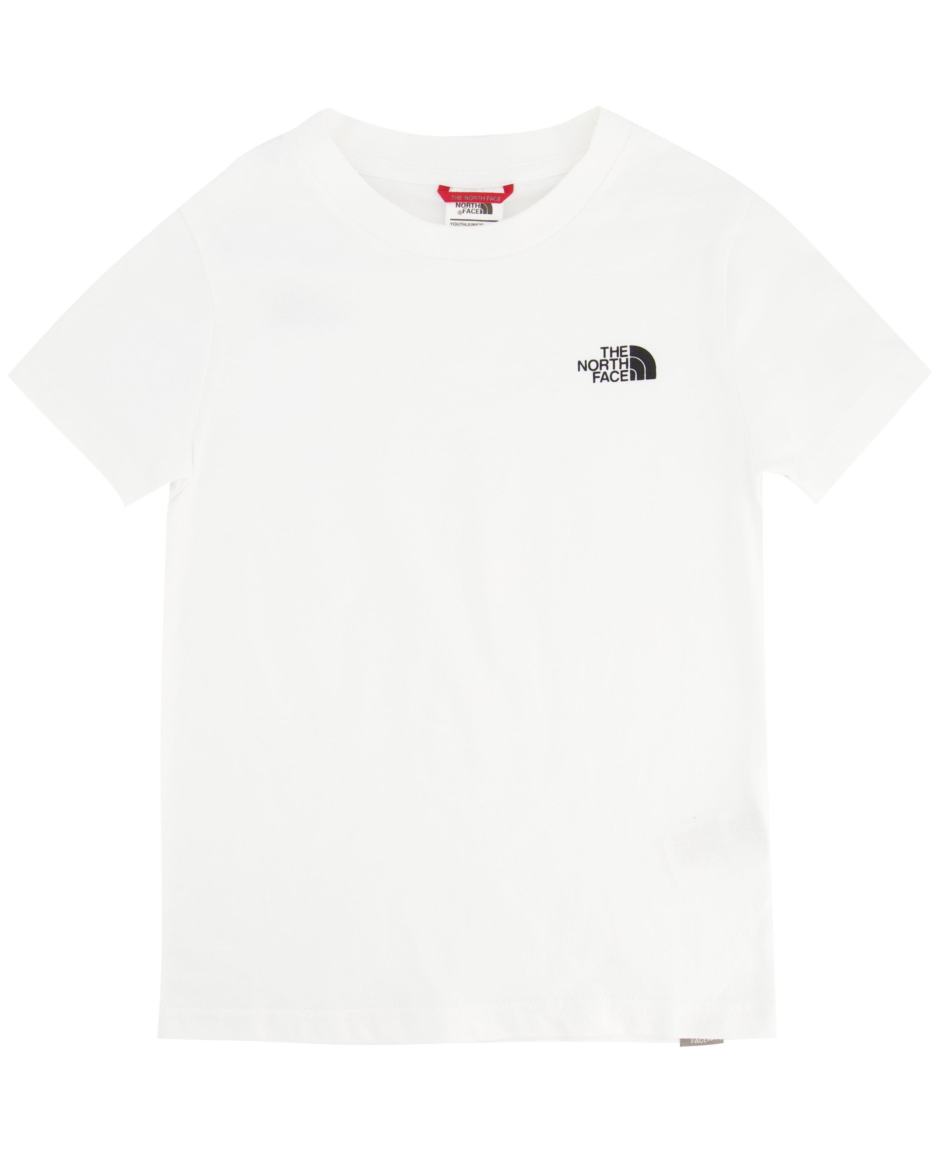 Youth north face deals t shirt