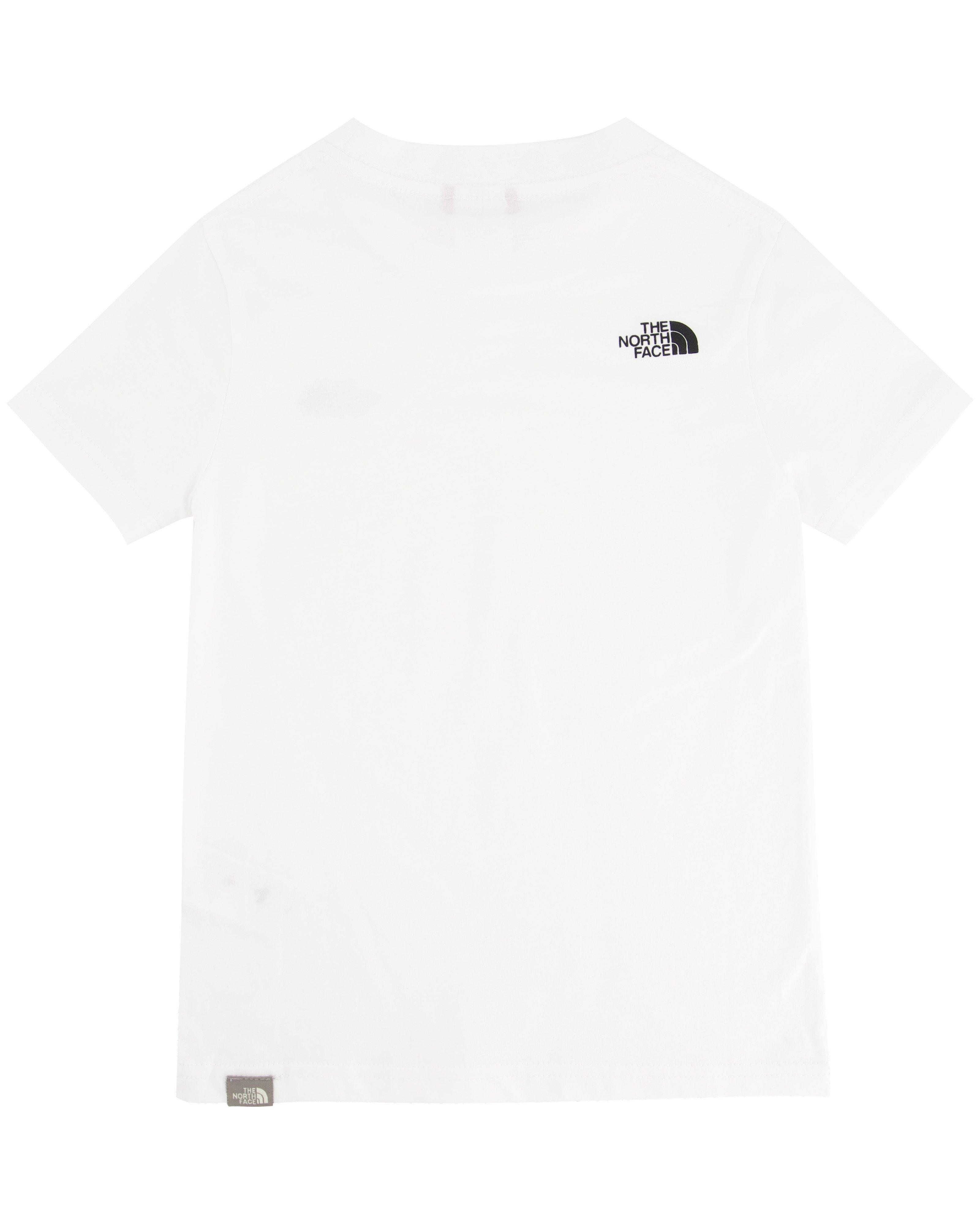 The North Face Youth Simple Dome T-Shirt -  White