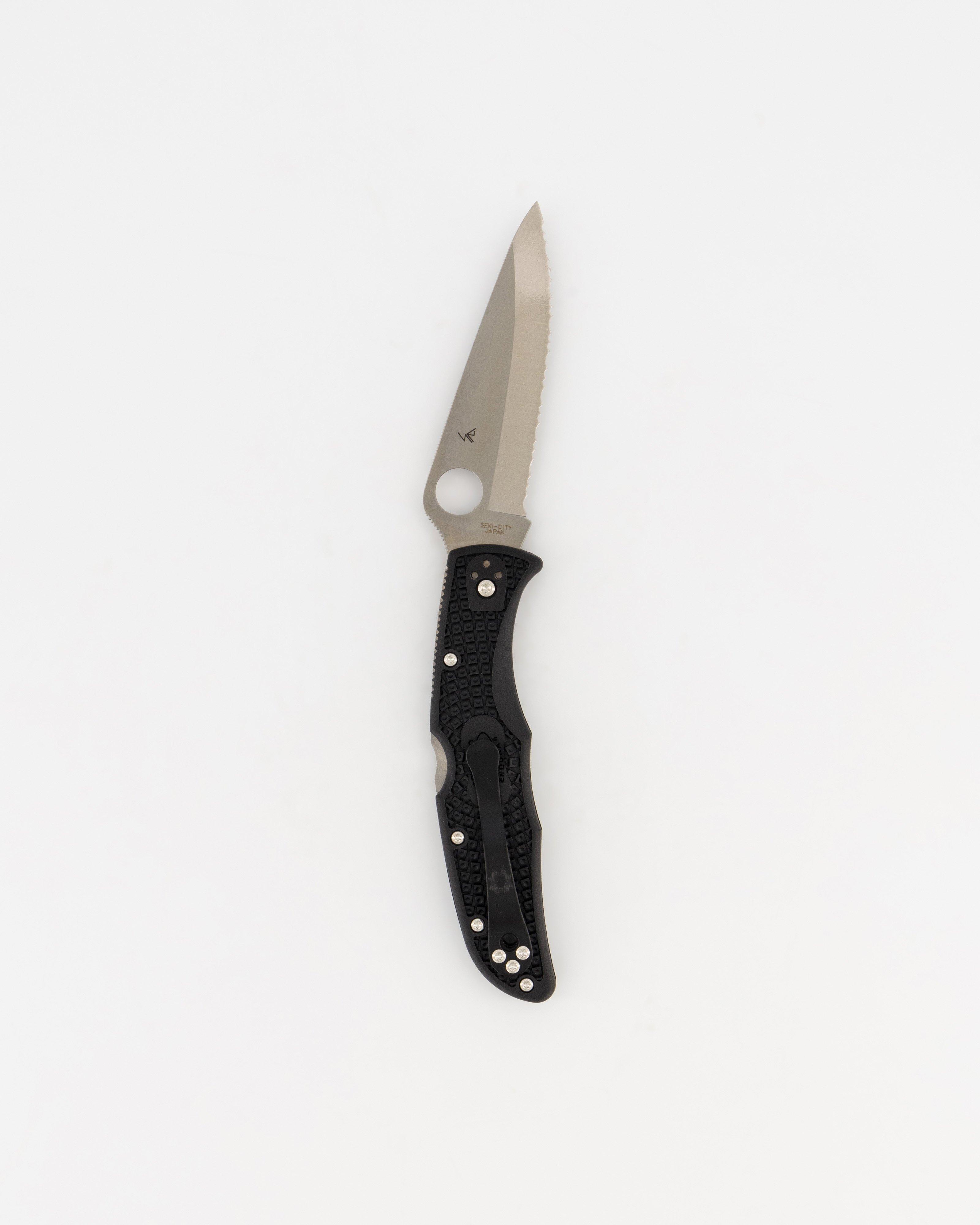 Spyderco Endura 4 Folding Knife -  Black