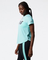 New Balance Accelerate S-S Print -  turquoise