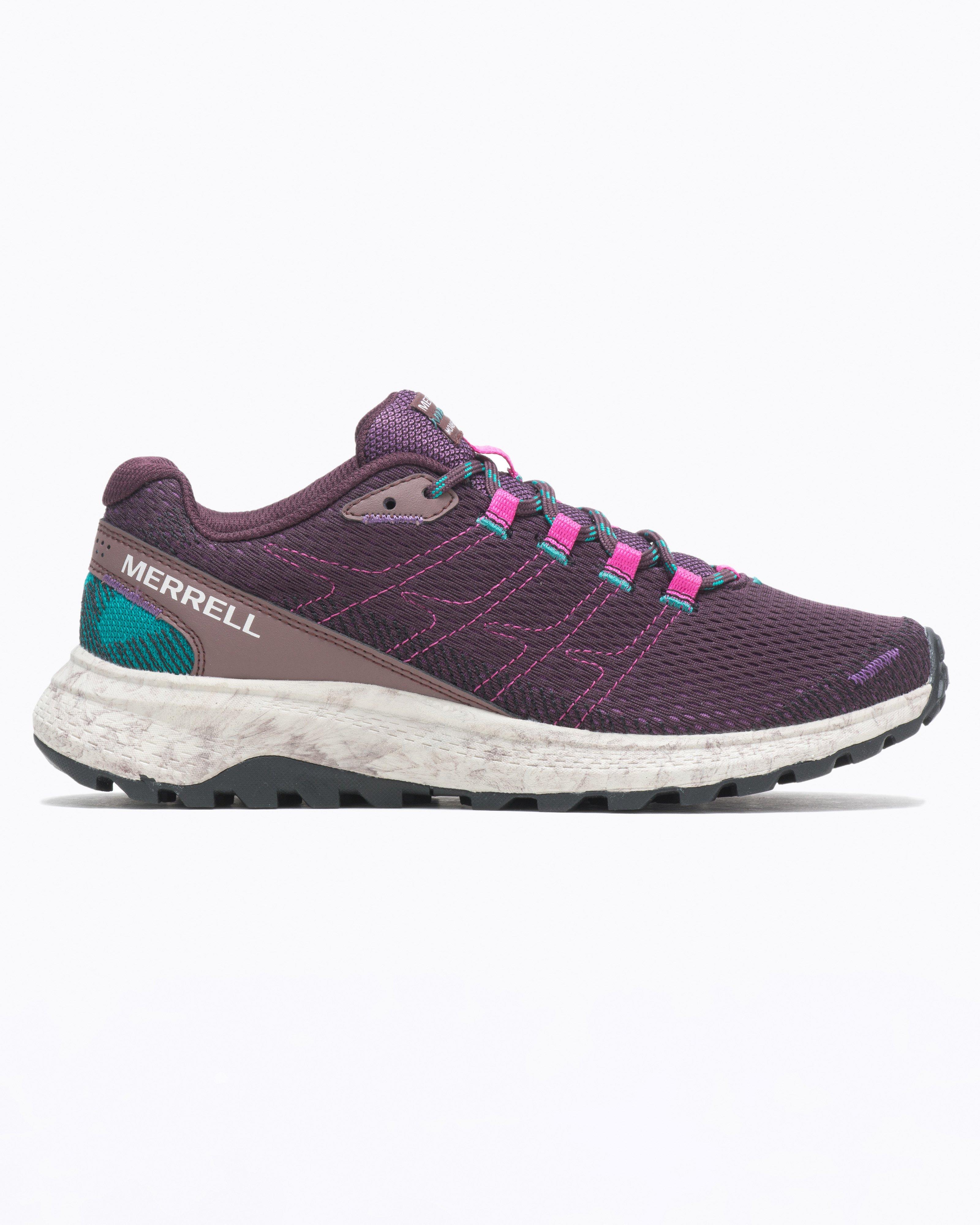 Merrell Women's Fly Strike Trail Running Shoes -  Burgundy