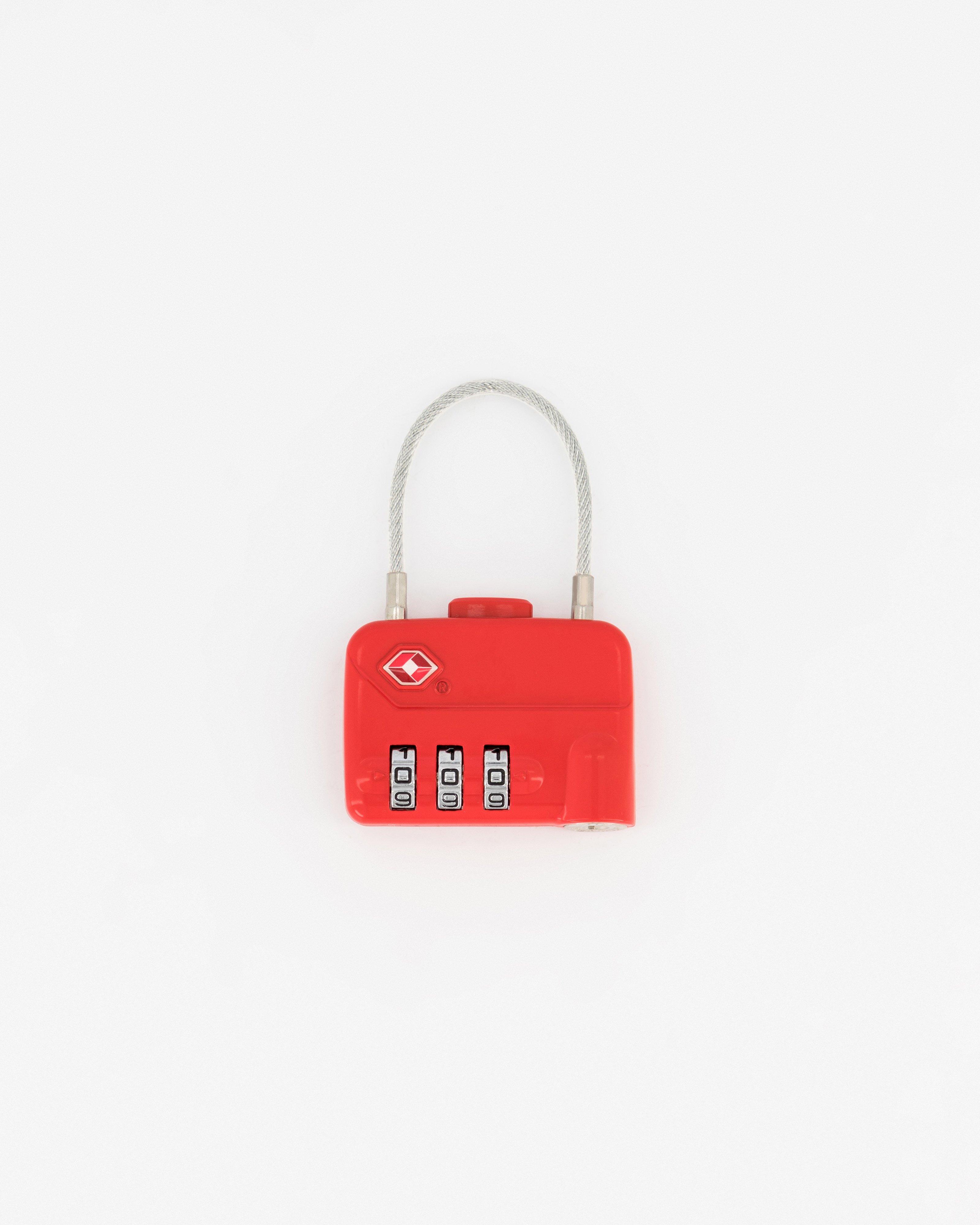 Cape Union Cable Lock TSA Lock 3Dial Combination